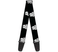 Buckle-Down GS-W31525 "Owls Black/White1" Guitar Strap