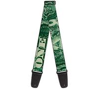 Buckle-Down GS-W31546 "One Dollar Bill Eye of Providence/Bald Eagle CLOSE UP" Guitar Strap