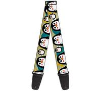Buckle-Down GS-W31660 Guitar Strap Penguin Cartoon 2 Inches Wide, 34-60"