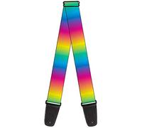 Buckle-Down GS-W31832 Bright Colorful Rainbow Tie-Dye Guitar Strap