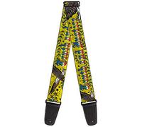 Buckle-Down GS-W32008 "Truth & Justice Yellow" Guitar Strap