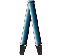 Buckle-Down GS-W32060 Black Blue White Mini Polka Dots Guitar Strap