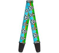 Buckle-Down GS-W32612 "Zebra Cartoon" Guitar Strap
