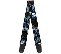 Buckle-Down GS-WDY040 Guitar Strap Nightmare Before Christmas Jack Oogie Boogie Santa Scene 2 Inches Wide, Multicolor, 34-60"