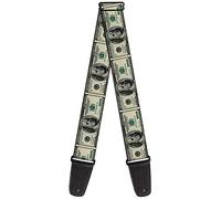Buckle-Down Guitar Strap 100 Dollar Bill design