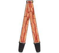 Buckle-Down Guitar Strap Bacon Stacked 2 Inches Wide
