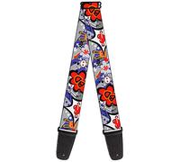 Buckle-Down Guitar Strap Cartoon 2 Inches Wide
