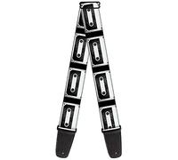 Buckle-Down Guitar Strap DC Cassette Tape 2 Inches Wide