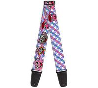 Buckle-Down Guitar Strap Donuts Coffee Cartoon2 2 Inches Wide