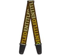 Buckle-Down Guitar Strap Entitled Tonal Greens 2 Inches Wide