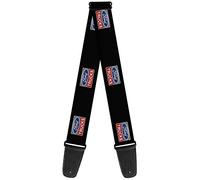 Buckle-Down Guitar Strap Ford Trucks Logo Repeat 2 Inches Wide (GS-WFT001)