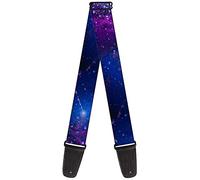 Buckle-Down Guitar Strap, Galaxy Blues Purples, 2 Inches Wide