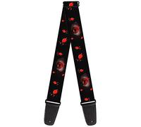 Buckle-Down Guitar Strap Genjutsu Eye 2 Inches Wide