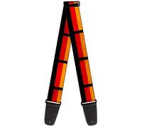 Buckle-Down Guitar Strap German Flag Distressed 2 Inches Wide (GS-W30791)