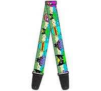 Buckle-Down Guitar Strap Octopus Superhero Cartoon 2 Inches Wide