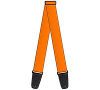 Buckle-Down Guitar Strap Orange 2 Inches Wide