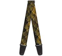 Buckle-Down Guitar Strap - Snake Skin CLOSE-UP - 2" Wide - 29-54" Length