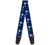 Buckle-Down Guitar Strap - South Carolina Flags - 2" Wide - 29-54" Length