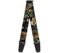 Buckle-Down Guitar Strap Trust No One Close Up Black 2 Inches Wide