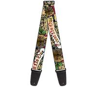 Buckle-Down Guitar Strap Trust No One Tan 2 Inches Wide