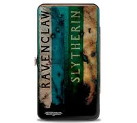 Buckle-Down Harry Potter Hogwarts House Banners Hinged Wallet