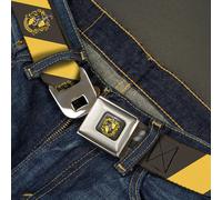 Buckle-Down Harry Potter Hufflepuff Seatbelt Belt - Multi