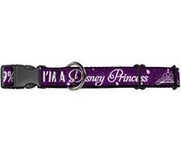 Buckle Down I'm 99.9-Percent Sure I'm A Disney Princess Pinks/White Disney Martingale Plastic Clip Collar, Small