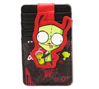 Buckle-Down Invader Zim Wallet, Character Wallet ID Card Holder, Invader Zim GIR Slush Pose, Vegan Leather