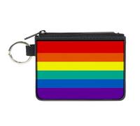Buckle-Down Junior's Zip Wallet, Multicolor, 4.25" x 3.25", Casual