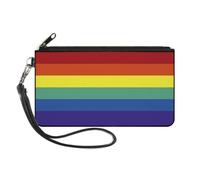 Buckle-Down Junior's Zip Wallet, Multicolor, 6.5" x 3.5", Casual