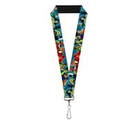 Buckle Down - Key Chain Lanyard - Justice League Not Applicable