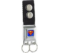 Buckle-Down Keychain - Superman 4.5" x 1"