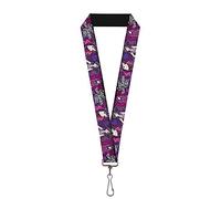 Buckle-Down Unisex-Adult's Lanyard-1.0-Descendants Mal 3-Poses Good Isn't Always/he Key Chain, Multicolor, One Size
