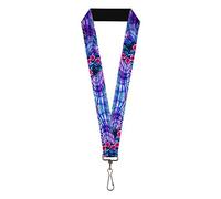 Buckle-Down Unisex-Adult's Lanyard-1.0"-Tattoo Johnny-Hummingbird Key Chain, Multicolor, One Size
