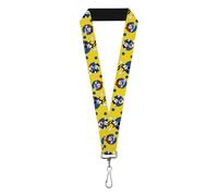 Buckle-Down Lanyard Animaniacs Yakko Wakko and Dot Poses Yellow
