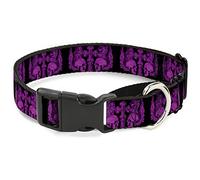 Buckle-Down Martingale Dog Collar - Mohawk Skulls - NO Star