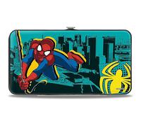 Buckle-Down Marvel Spider-Man Swinging Poses Hinged Wallet