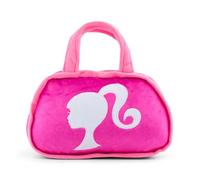 Buckle-Down Mattel Barbie Silhouette and Handbag, Pink Replica Autograph Dog Toy, Plush