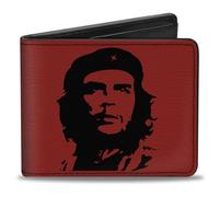 FALKE Men's Buckle-Down Bifold Wallet Che Guevara Bi-Fold, Multicolor, 4.0" x 3.5"
