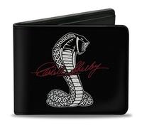 Buckle-Down Men's Bifold Wallet Shelby, 4.0'' x 3.5''