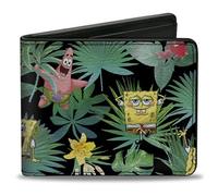 Buckle-Down Men's Bifold Wallet, Spongebob Squarepants, 4.0" x 3.5", Spongebob Squarepants, 4.0" x 3.5", Buckle-down Bifold Wallet Spongebob