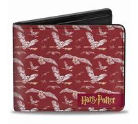 Buckle-Down mens Buckle-down Bifold Harry Potter Wallet, Harry Potter, 4.0 x 3.5 US