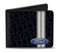 Buckle-Down mens Buckle-down Wallet, Multicolor, 4.0 x 3.5 UK