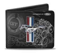 Buckle-Down mens Buckle-down Wallet, Multicolor, 4.0 x 3.5 UK