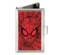 Buckle-Down Men's Business Card Holder-Spider-Man Wallet, Multicoloured, 9.4 cm x 6.3 cm
