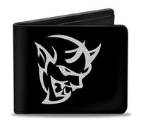 Buckle Down Men's Bi-Fold Wallet, Dodge, 4.0" x 3.5"