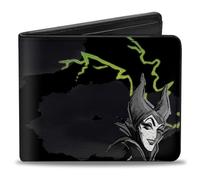 Buckle-Down Men's Money Brush, Sleeping Beauty Maleficent, 4.0" x 3.5"
