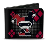 Buckle-Down Men's Wallet, Multicolor, 4.0" x 3.5"