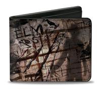 Buckle-Down Men's Wallet, Multicolor, 4.0" x 3.5"