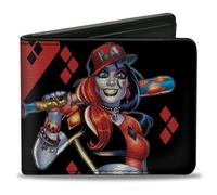 Buckle-Down Men's Wallet, Multicolor, 4.0" x 3.5"